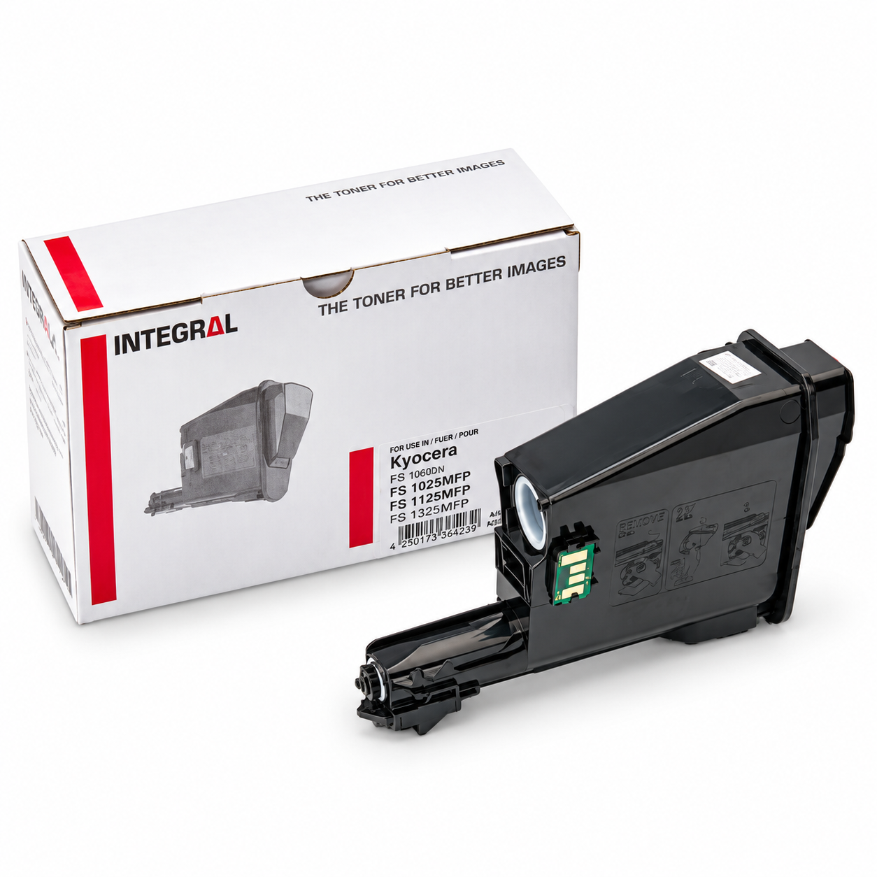 Cartus toner compatibil Kyocera TK-1115, negru, capacitate de 1.600 pagini