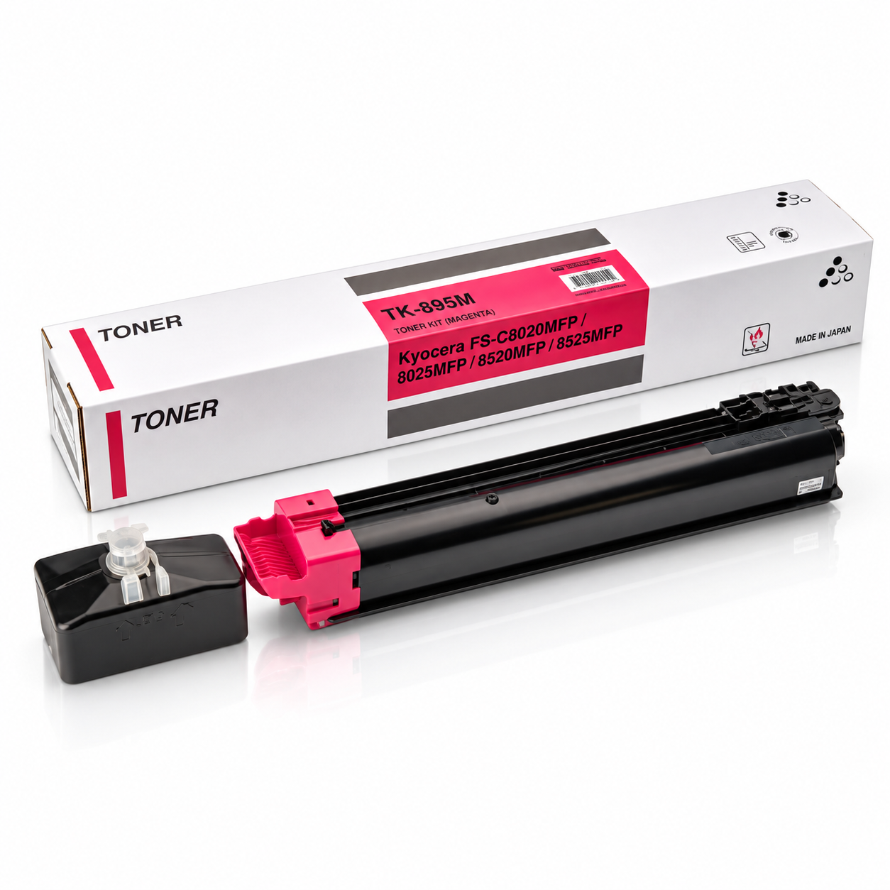 Cartus toner compatibil Kyocera TK-895, magenta, capacitate de 6.000 pagini