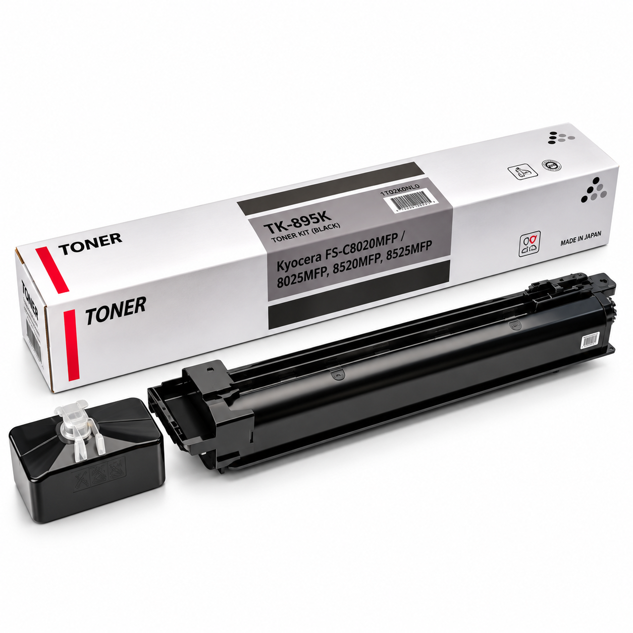 Cartus toner compatibil Kyocera TK-895, negru, capacitate de 12.000 pagini