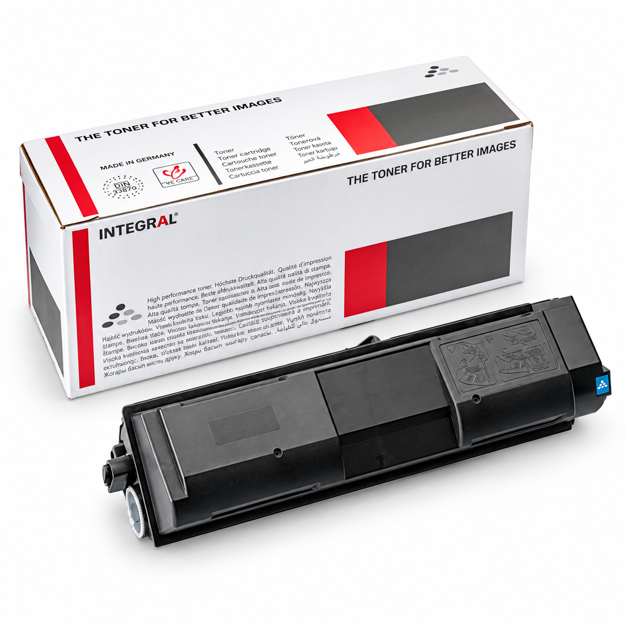 Cartus toner compatibil Kyocera TK-1260, negru, capacitate de 10.000 pagini