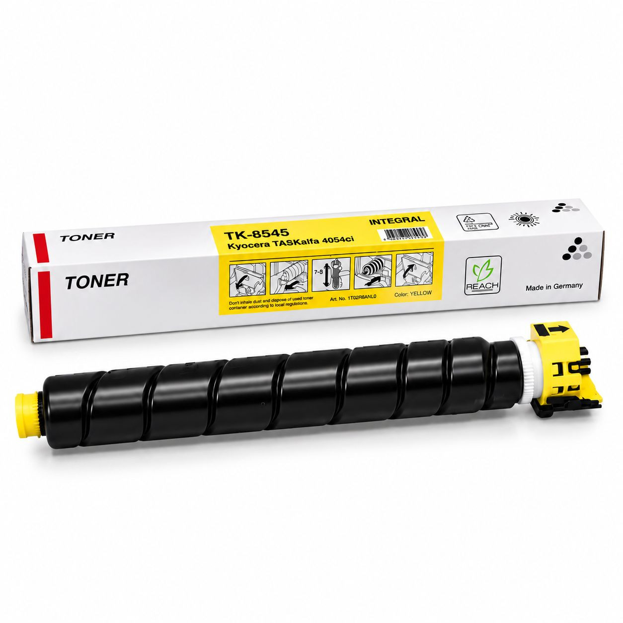 Cartus toner compatibil Kyocera TK-8545, galben, 20.000 pagini