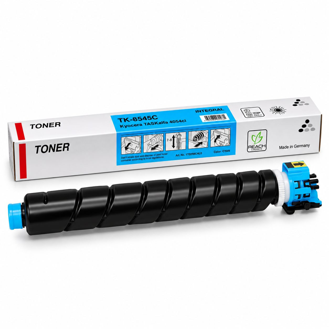 Cartus toner compatibil Kyocera TK-8545, cyan, 20.000 pagini