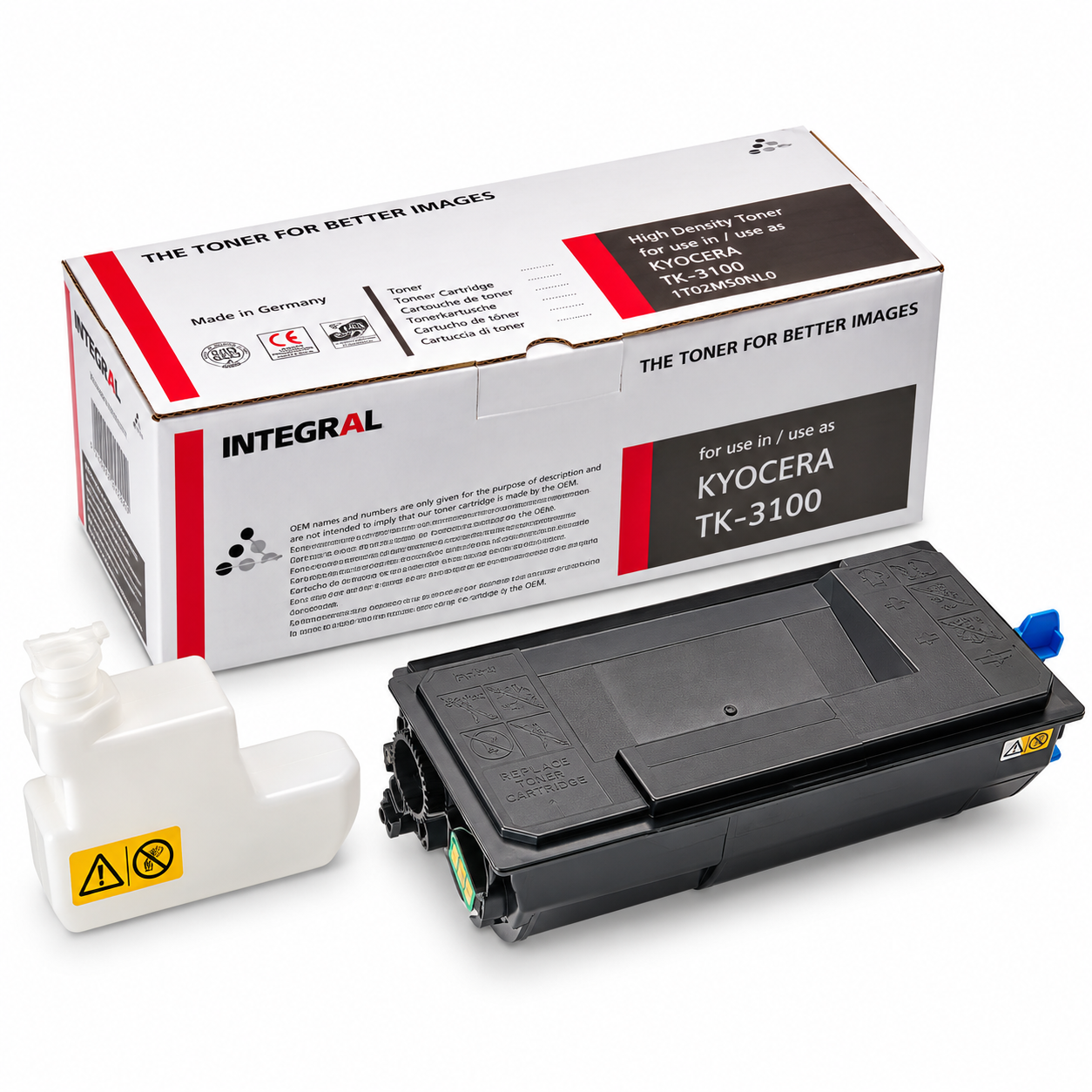 Cartus toner compatibil Kyocera TK-3100, negru, capacitate de 12.500 pagini