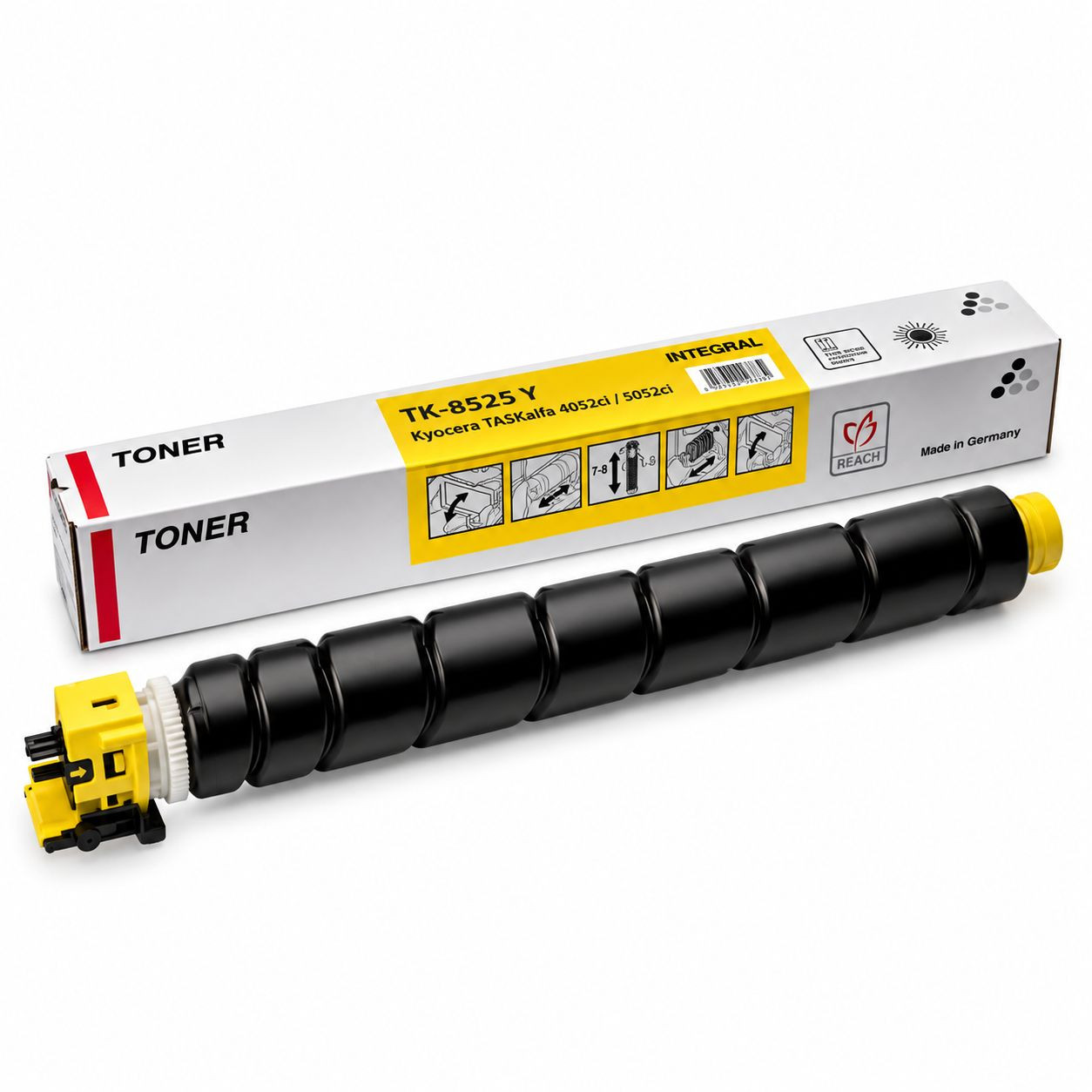 Cartus toner compatibil Kyocera TK-8525, galben, 20.000 pagini