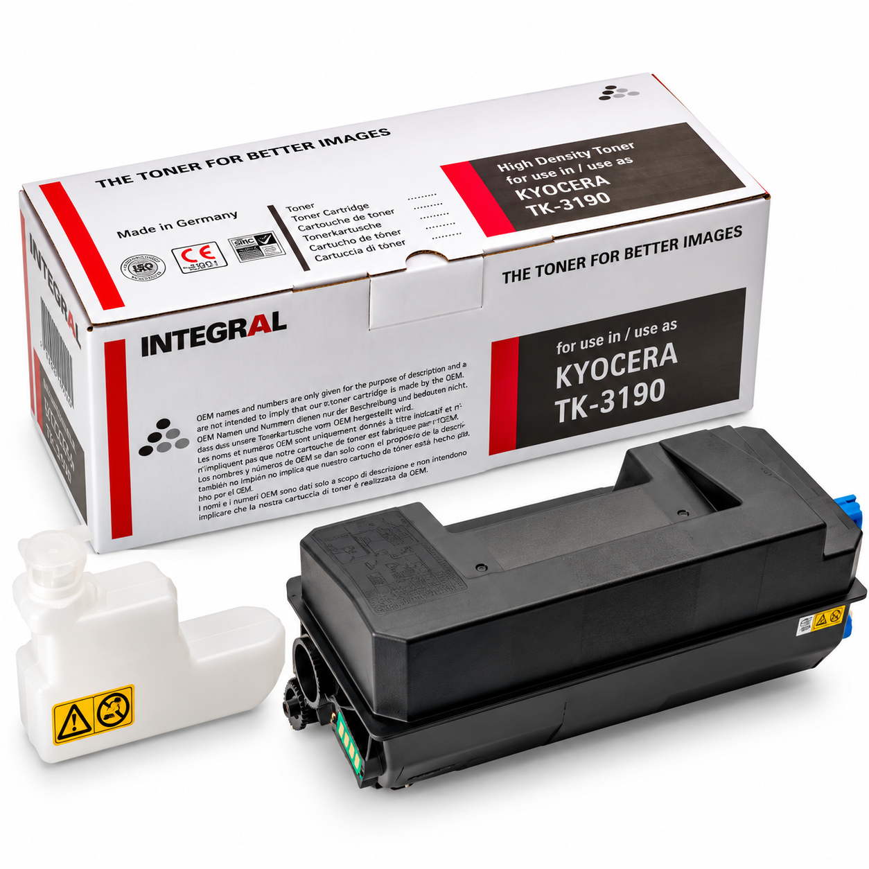 Cartus toner compatibil Kyocera TK-3190, negru, capacitate de 25.000 pagini
