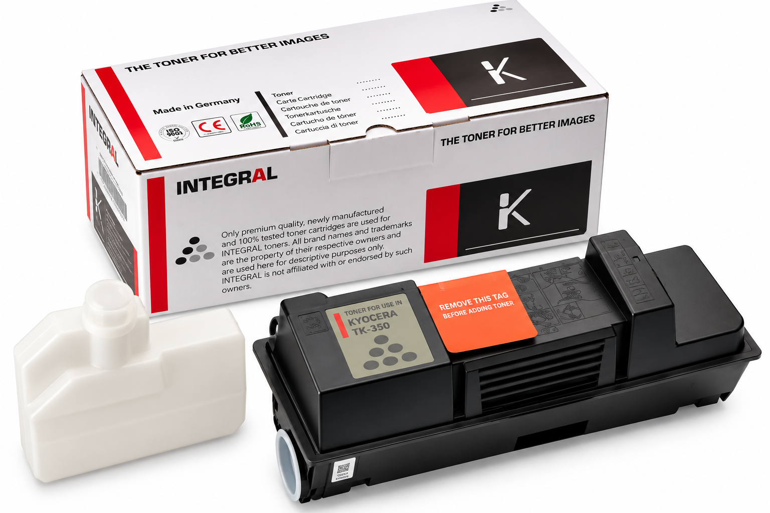 Cartus toner compatibil Kyocera TK-360, negru, capacitate de 20.000 pagini