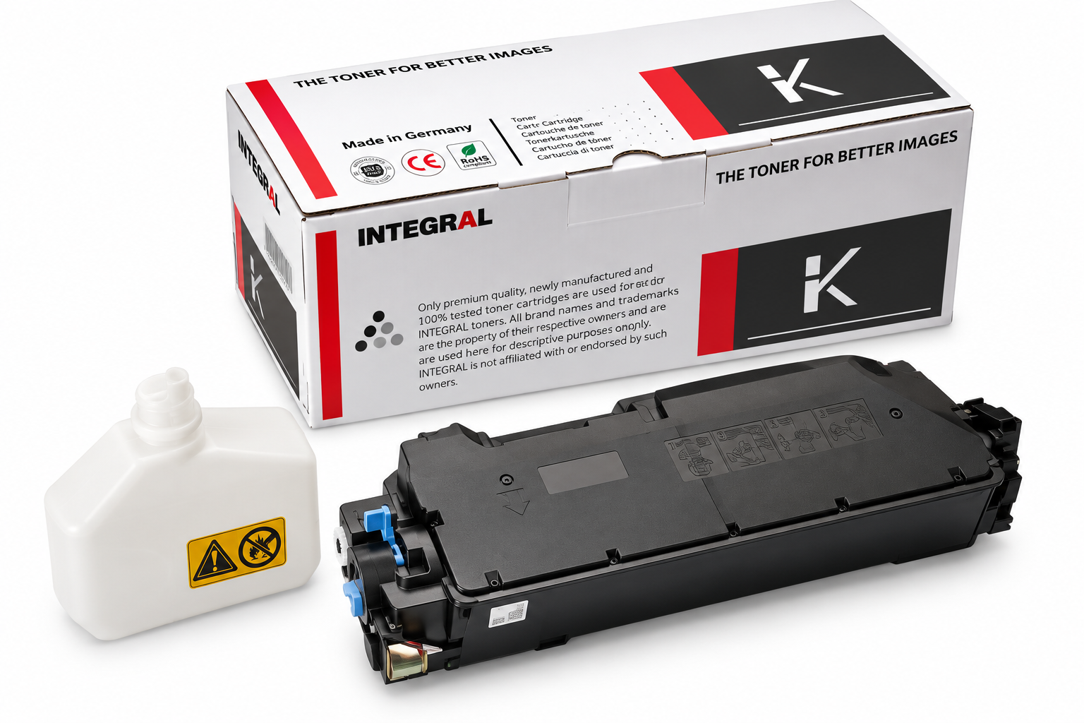 Cartus toner compatibil Kyocera TK-5140, negru, capacitate de 7.000 pagini