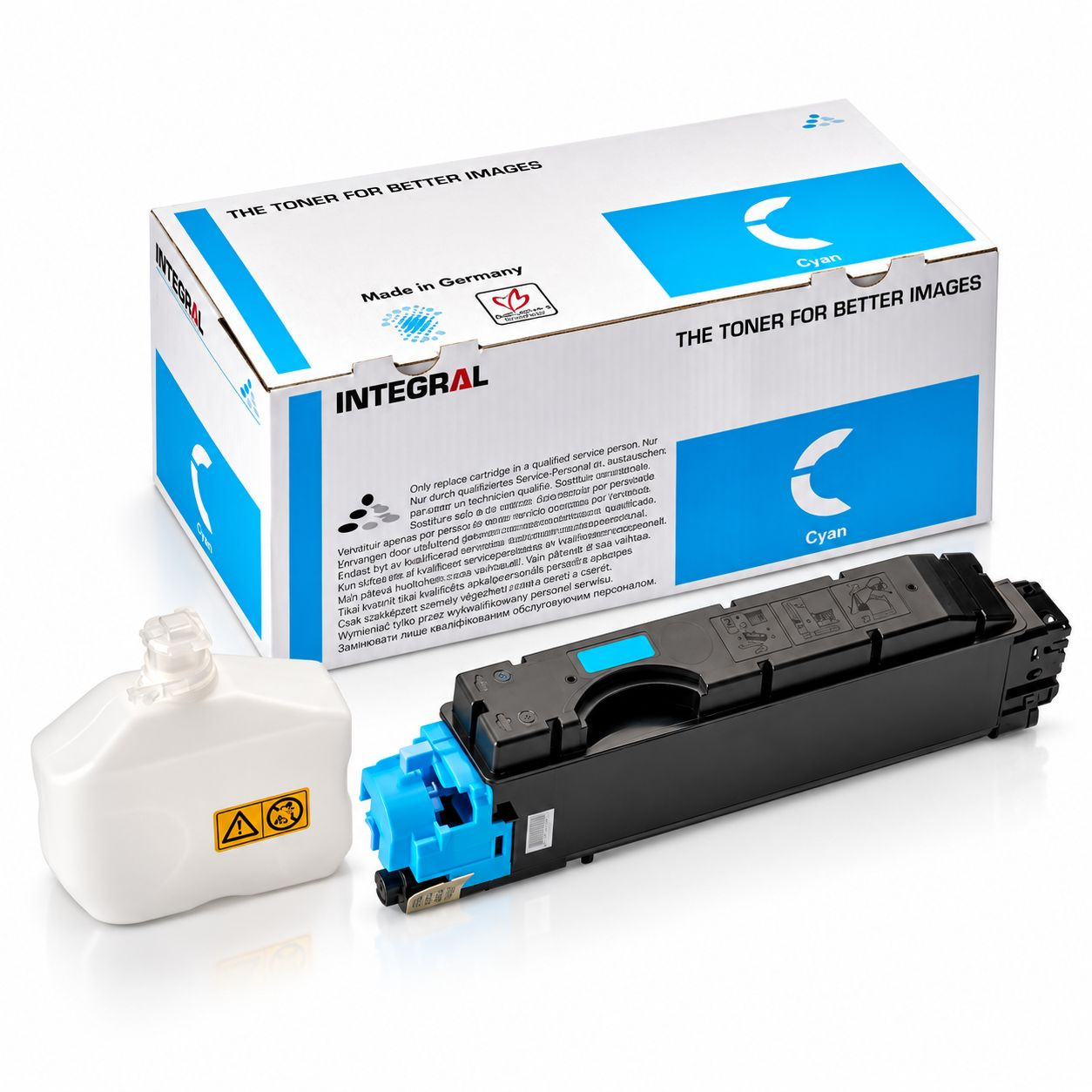 Cartus toner compatibil Kyocera TK-5140, cyan, capacitate de 5.000 pagini