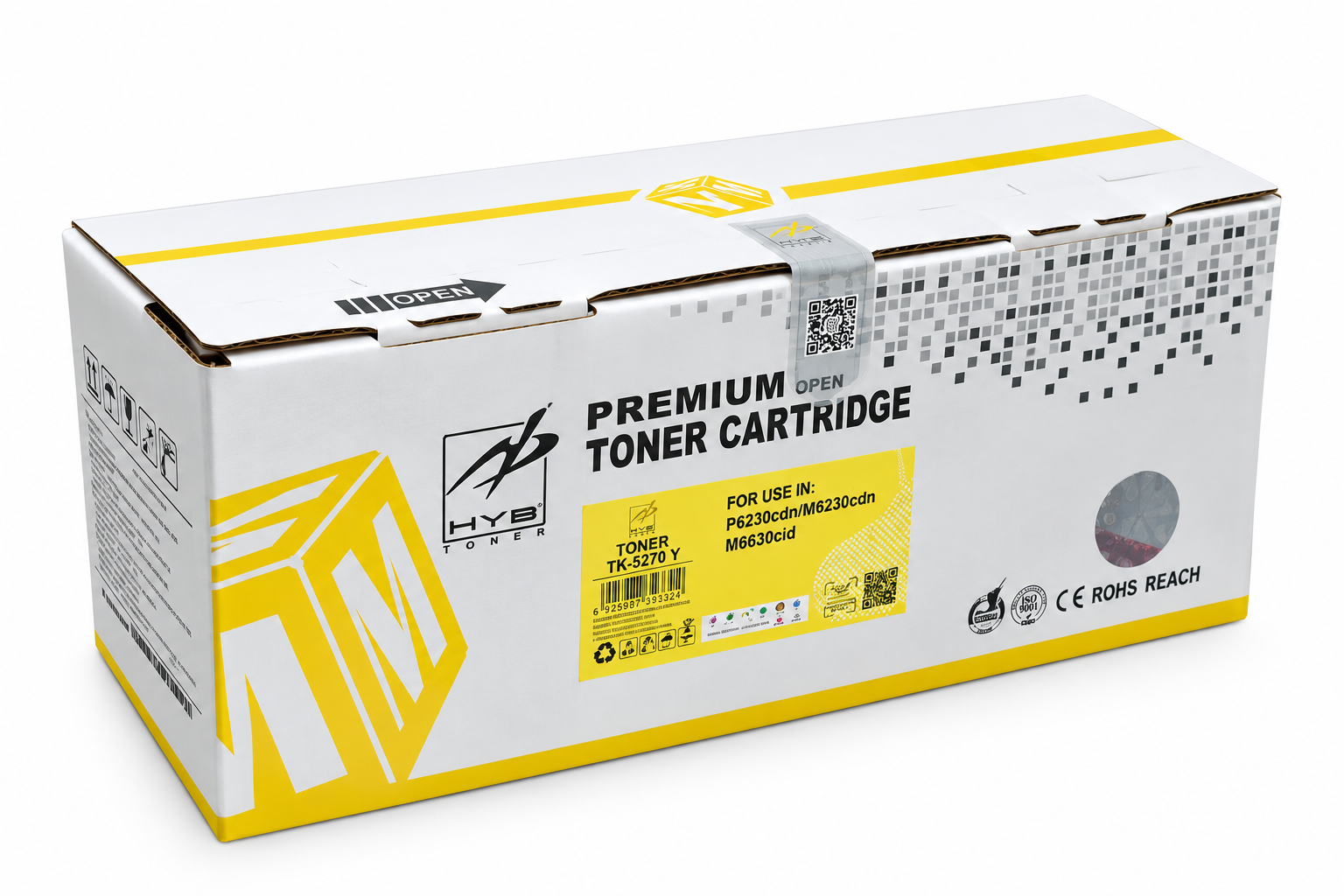 Cartus toner compatibil Kyocera TK-5270, galben, 6.000 pagini