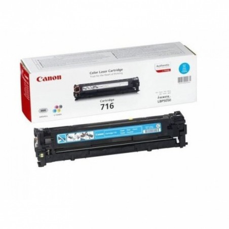 Toner original Canon CRG716C Cyan pentru LBP5050 LBP5050N