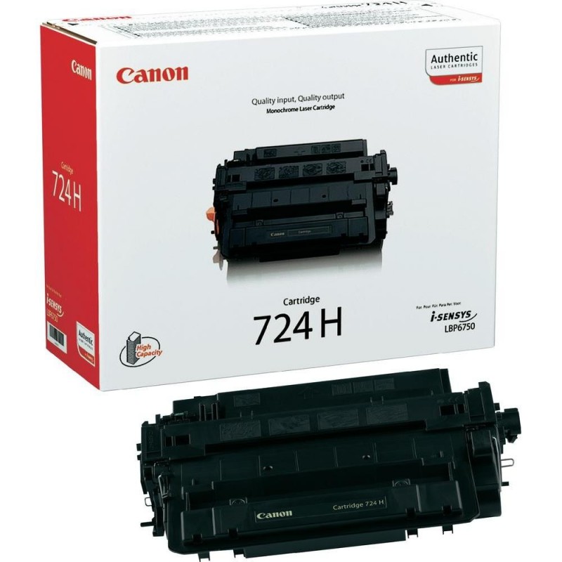 Toner original Canon CRG724H Black pentru LBP6750DN