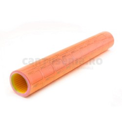 Set role etichete pret 25x35 fluorescente orange