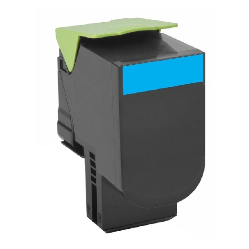 Cartus toner 70C0H20 Cyan compatibil Lexmark