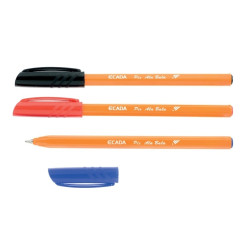 Set 3 pixuri Ecada culori albastru negru si rosu