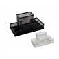 Suport din plasa metalica cu 4 compartimente pentru birou Suport din plasa metalica cu 4 compartimente pentru birou