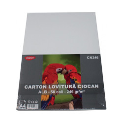 Carton lovitura ciocan 246g A4 50 coli Daco