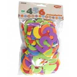 Set 120 cifre 5cm din spuma Daco