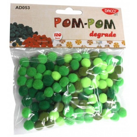 Pom-Pom 10mm set 120 bucati