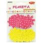 Flori autoadezive din material textil Flori autoadezive din material textil