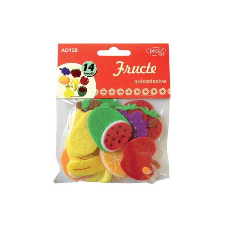 Fructe decorative din pasla
