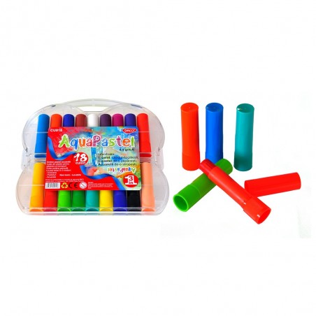 Creion 18 culori Pastel Acuarela AquaPastel Daco