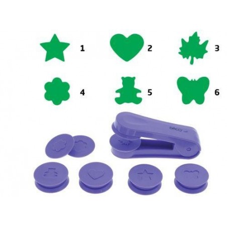 Unealta embosare hartie 6 modele diferite