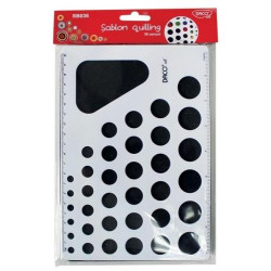 Sablon pentru Quilling 36 forme