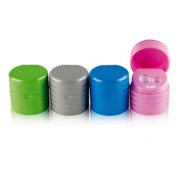 Ascutitoare plastic dubla cu container duet Milan