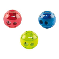 Ascutitoare plastic dubla cu container Sphere Milan