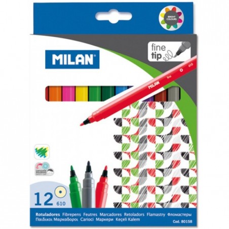 Carioci cu 12 culori Milan