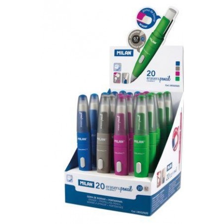 Set 3 creioane mecanice compacte de 0.7 mm