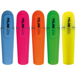 Marker evidentiator text Milan, diverse culori