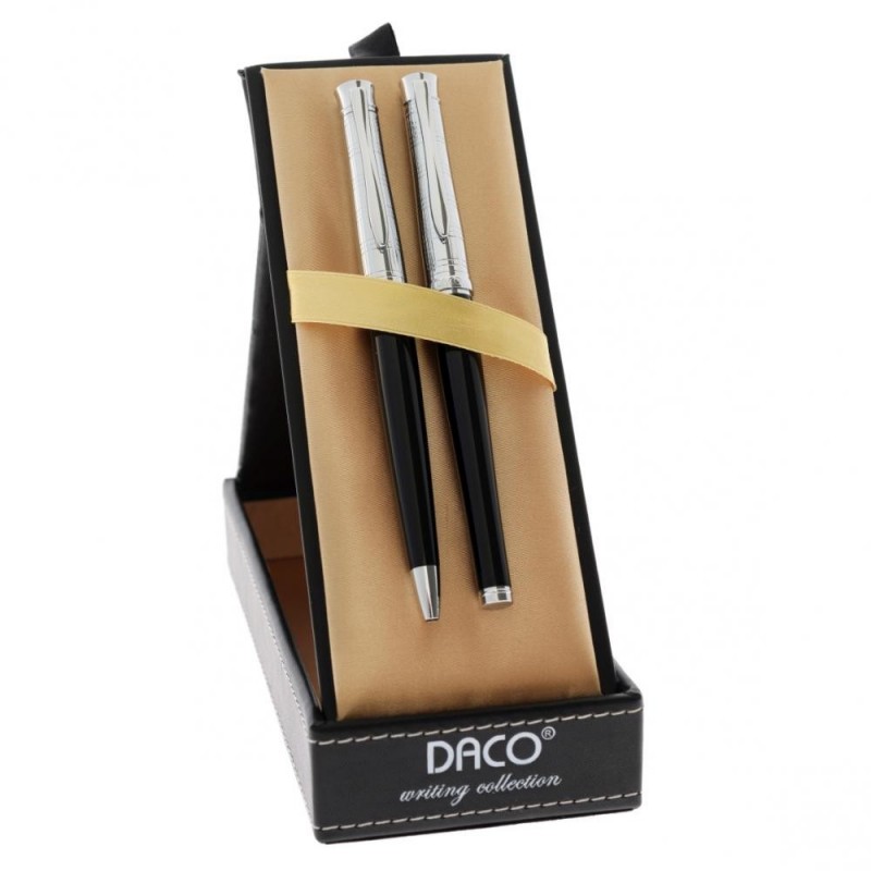 Pix si stilou Daco la set, modele variate, pentru birou Pix si stilou Daco la set, modele variate, pentru birou