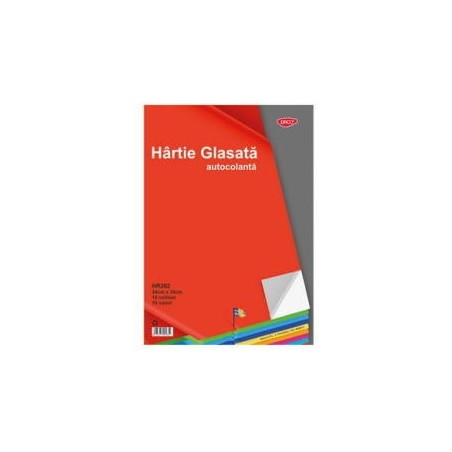Hartie glasata lucioasa, 24x34 cm, 20 seturi