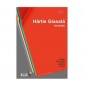 Hartie glasata lucioasa, 24x34 cm Hartie glasata lucioasa, 24x34 cm
