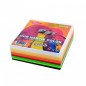 Cub hartie color 9x9 cm, 300 coli, 10 culori