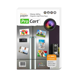 Hartie FOTO Magnetica Glossy 640 grame A4