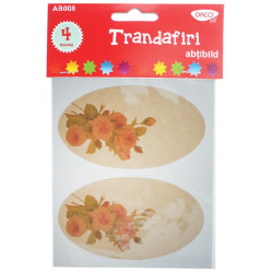 Abtibild tip trandafiri 12 seturi