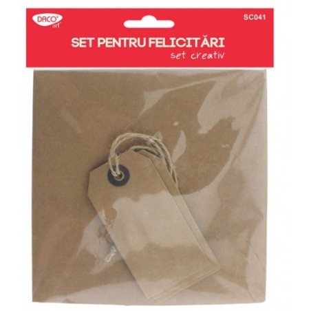 Set creativ felicitari, 6 seturi