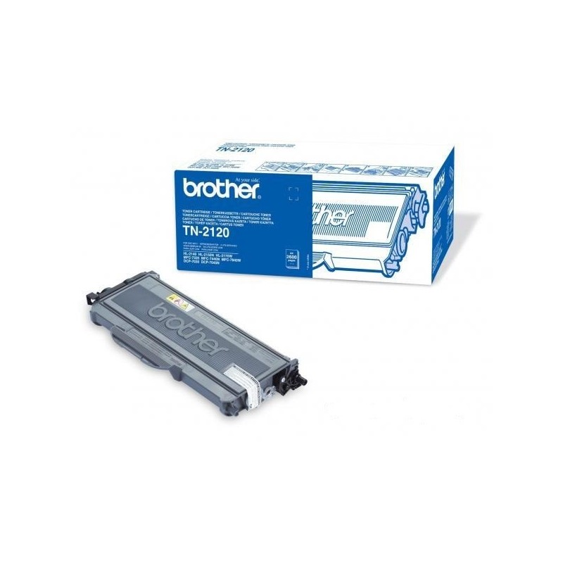Toner original TN-2120 negru pentru Brother (2600 pagini) Toner original TN-2120 negru pentru Brother (2600 pagini)
