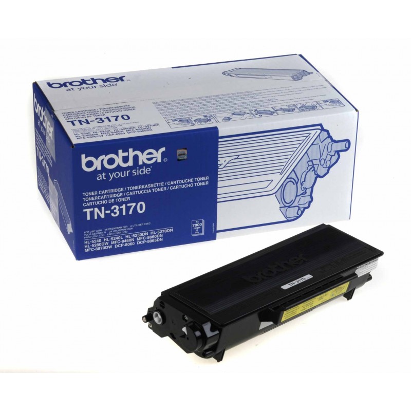 Toner original TN-3170 negru pentru Brother (7000 pagini) Toner original TN-3170 negru pentru Brother (7000 pagini)