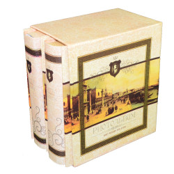 Album foto clasic dublu mic 18 cm x 15 cm in carcasa