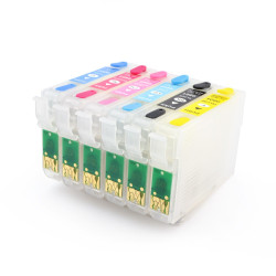 Cartuse reincarcabile Epson T0801, T0802, T0803, T0804, To805, T0806 