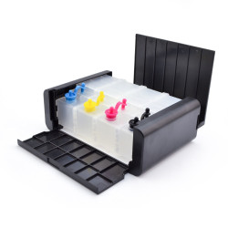 Rezervoare sistem CISS modern extern, 4 culori