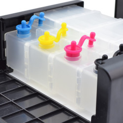 Rezervoare sistem CISS modern extern, 4 culori