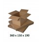 Cutie carton 360x150x190, natur, 3 starturi CO3, 420 g/mp