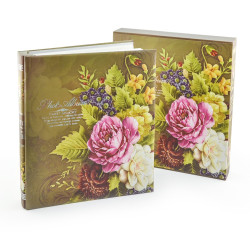 Album foto Sweet Memory floral 490 poze, 31x35 cm