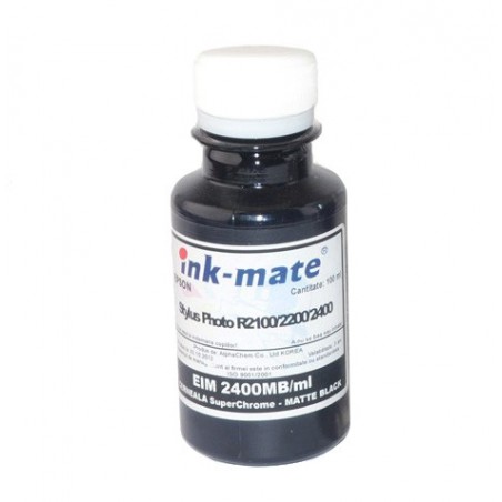 Cerneala SuperChrome Matte Black pigment pentru Epson R2100 R2200 R2400