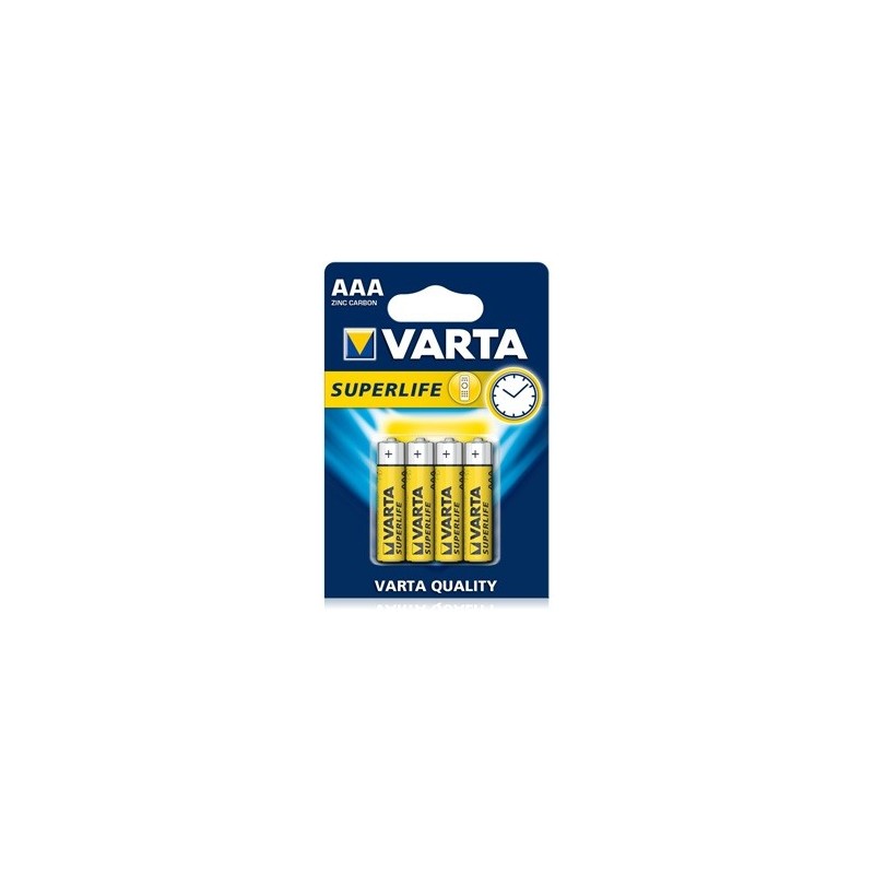 Set 4 baterii AAA 1.5V, Varta
