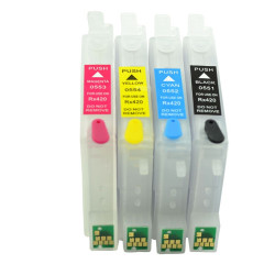 Cartuse reincarcabile Epson T0551, T0552, T0553, T0554